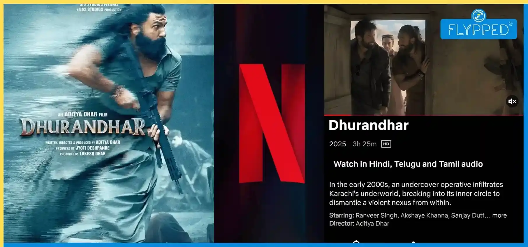 इंतज़ार हुआ खत्म, ओटीटी पर रिलीज़ हुई सुपरहिट फिल्म धुरंधर  