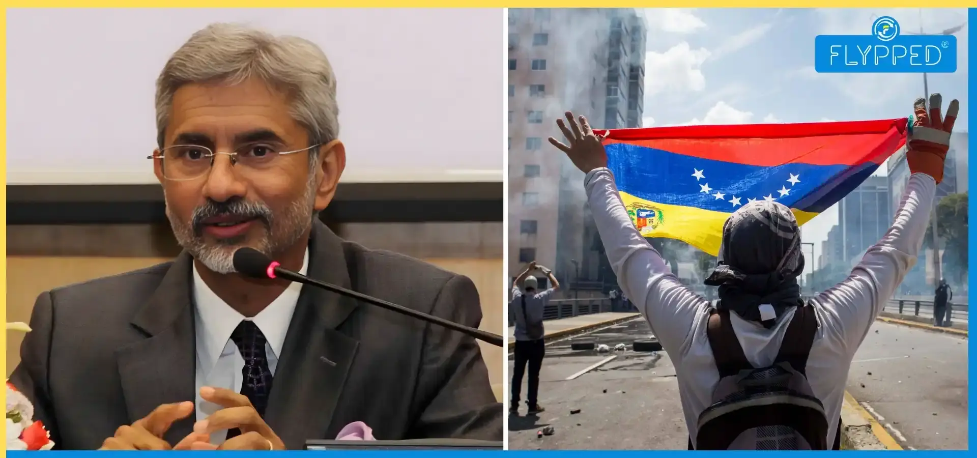 वेनेजुएला संकट पर भारत की चिंता, लोगों की सुरक्षा पर विदेश मंत्री एस. जयशंकर का बड़ा बयान