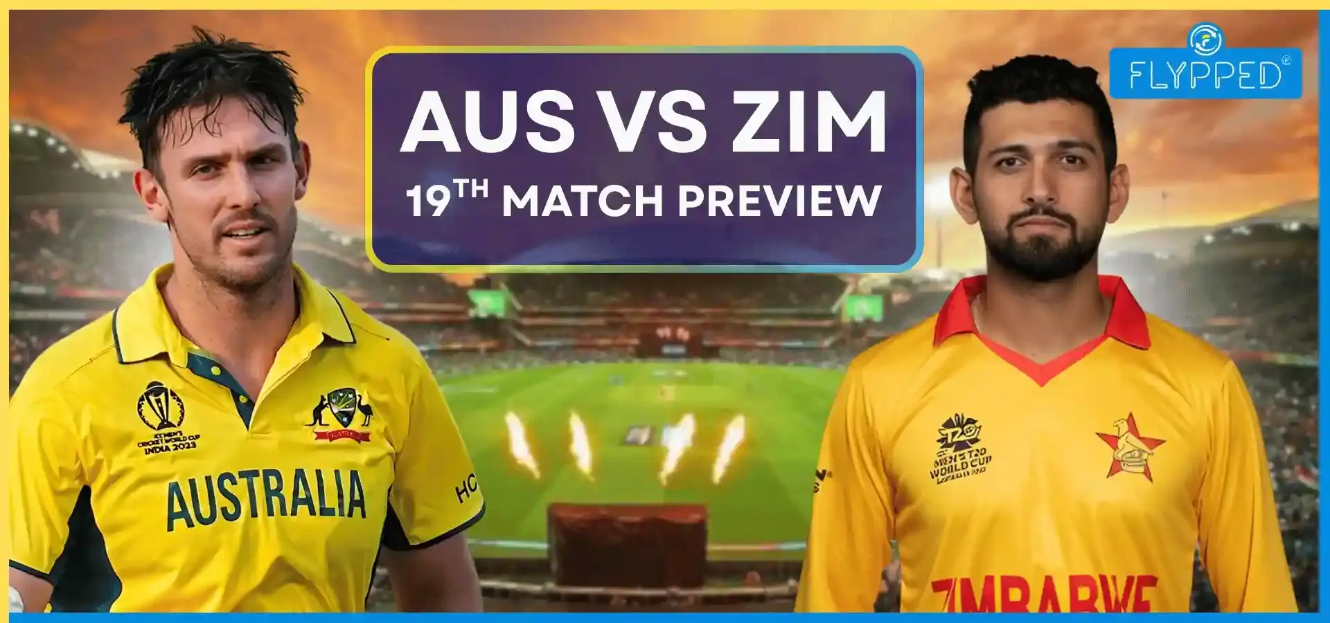 AUS vs ZIM Match Preview : क्या कंगारू झेल पाएंगे रज़ा का वार?
