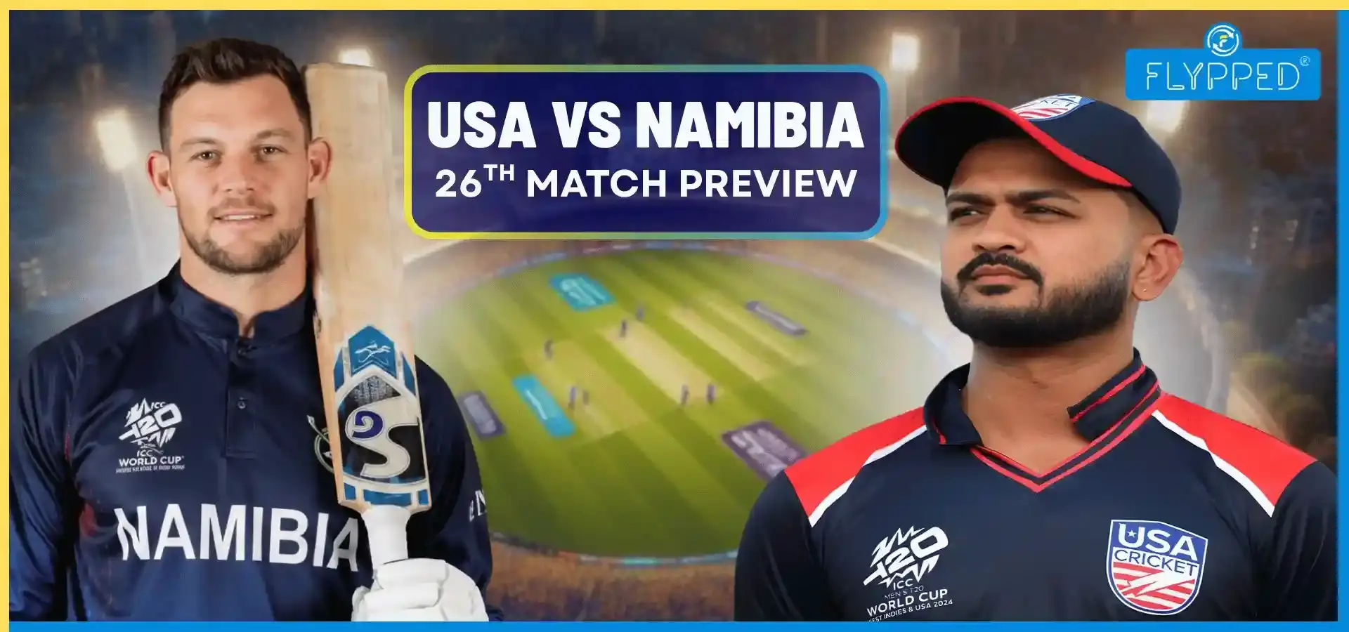 USA vs NAM Match Preview : क्या USA की 'पावर' के आगे टिक पाएगी नामीबिया की 'ईगल्स'?