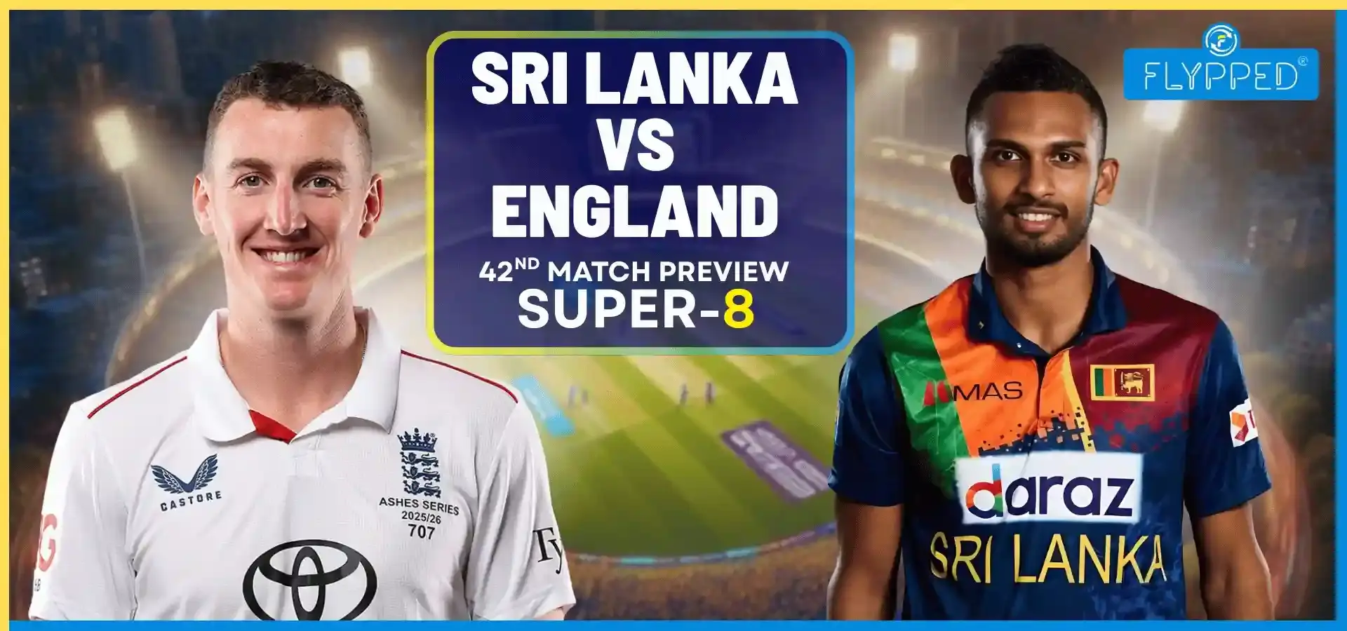 SL vs ENG Super-8 Match Preview : इंग्लैंड रोक पाएगी श्रीलंका का 'स्पिन जाल'?