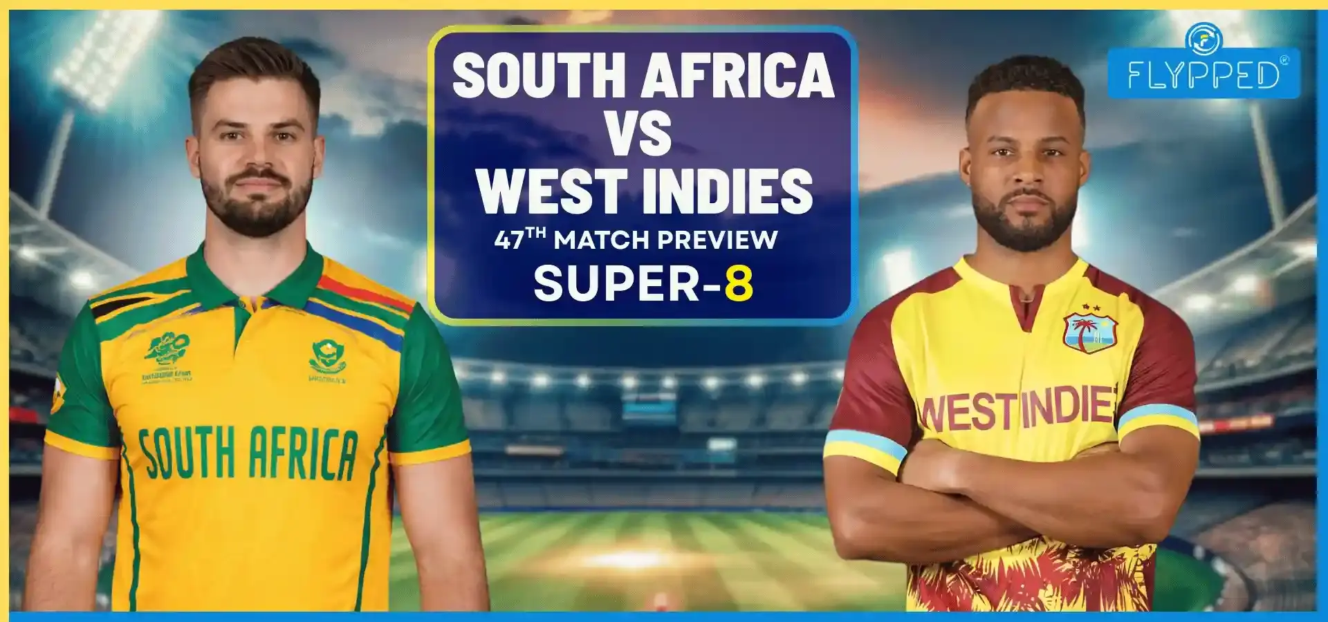 RSA vs WI Super-8 Match Preview : कैरेबियाई पावर और अफ्रीकी रफ़्तार का महायुद्ध!