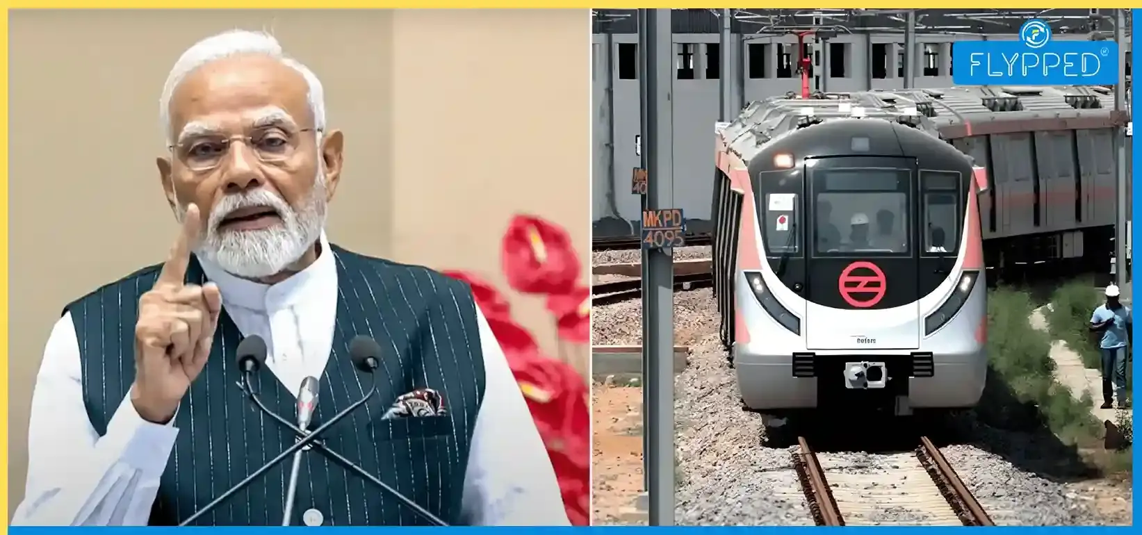 दिल्ली मेट्रो का विस्तार, पीएम मोदी ने पिंक रिंग और मैजेंटा लाइन का उद्घाटन किया