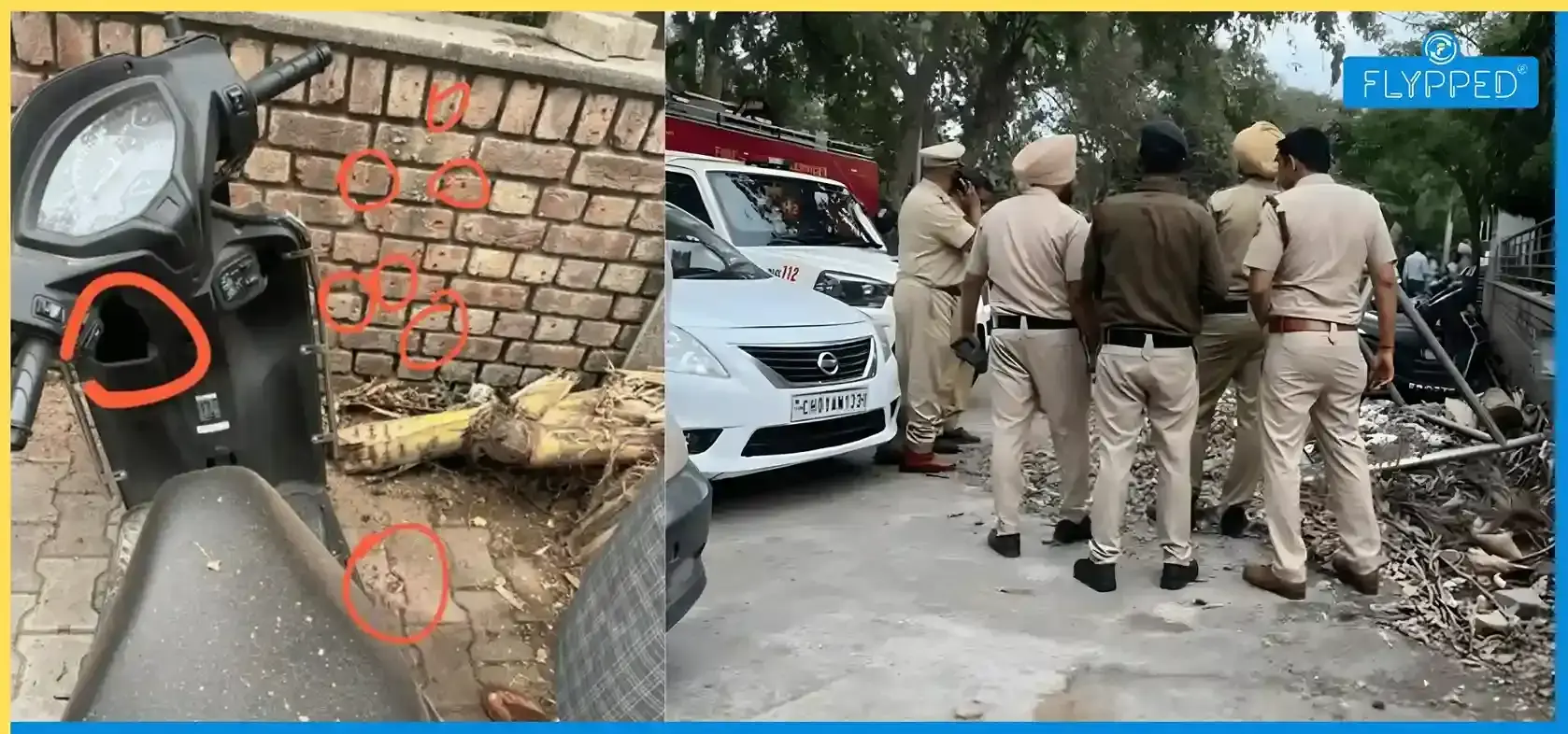 चंडीगढ़ में बीजेपी दफ्तर के बाहर धमाका, जाँच में जुटी पुलिस 