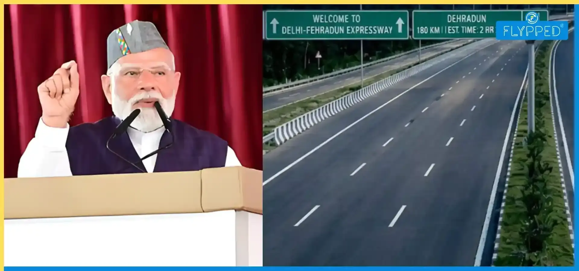 पीएम मोदी ने किया Delhi–Dehradun Expressway का उद्घाटन