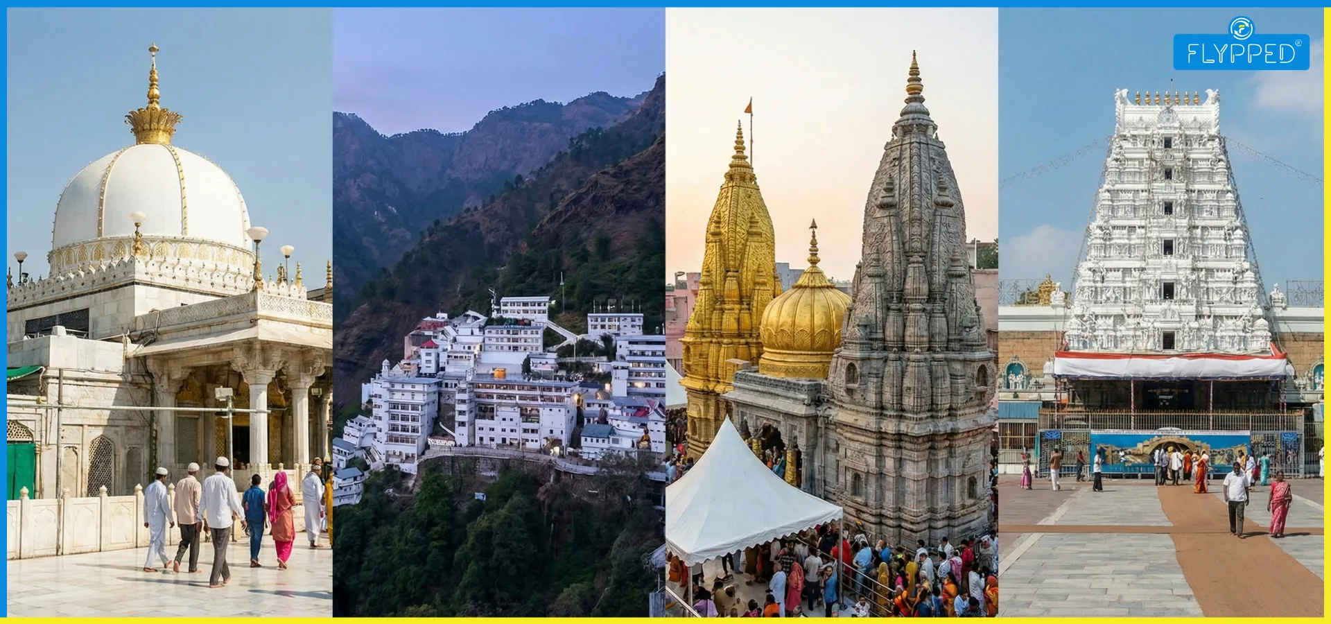 Most Visited Spiritual Places in India: भारत के 7 सर्वाधिक दर्शनीय धार्मिक स्थल, जहाँ आत्मा पाती है सुकून