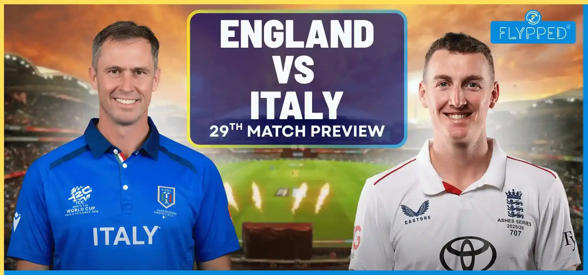 ENG vs ITL Match Preview : इंग्लैंड का सामना 'अंडरडॉग' इटली से, क्या दिखेगा बड़ा उलटफेर?