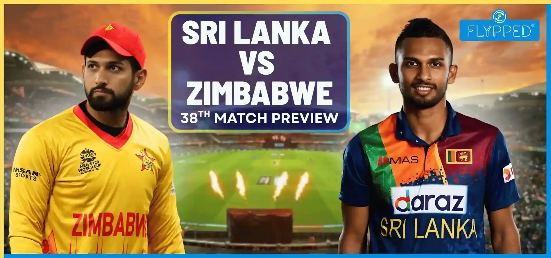 SL vs ZIM Match Preview : क्या 'जायंट किलर्स' जिम्बाब्वे रोक पाएंगे श्रीलंका का विजय रथ?