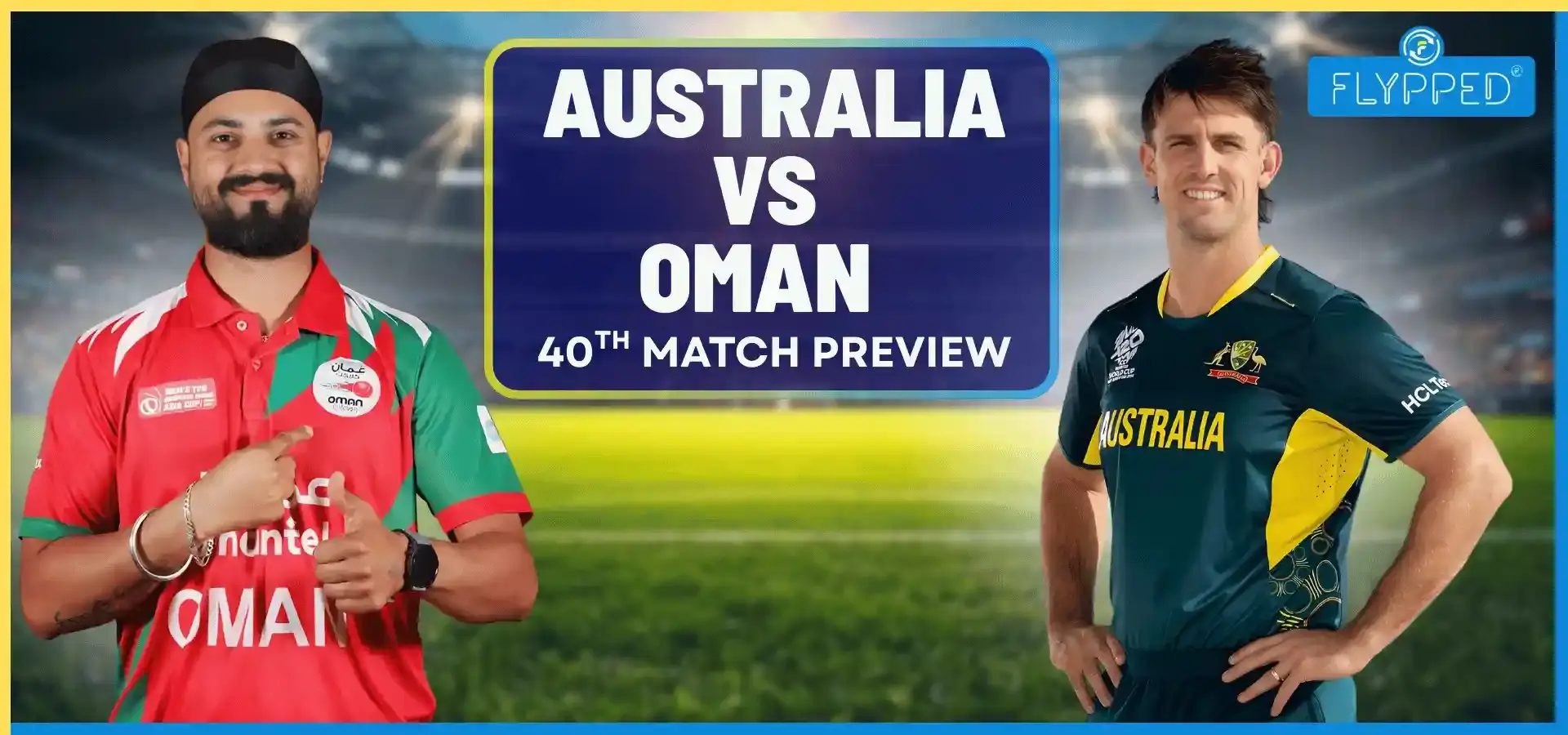 AUS vs OMAN Match Preview : कंगारूओं की साख या ओमान का इतिहास?