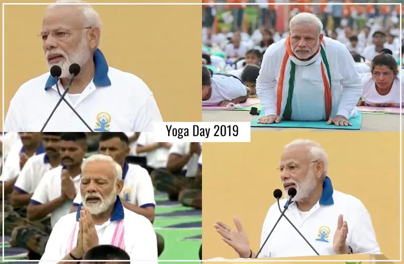 Yoga Day 2019 – 5वें अंतरराष्ट्रीय योग दिवस पर मोदी ने देश के नाम दिया यह संदेश