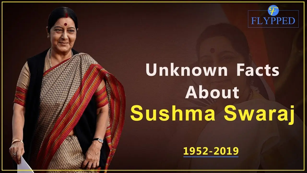 Unknown facts about Sushma Swaraj | Life story | Biography