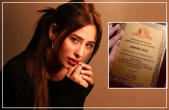 दादा साहेब फाल्के अवार्ड पर माहिरा शर्मा ने किया पोस्ट, कहा मेरी कोई गलती नही