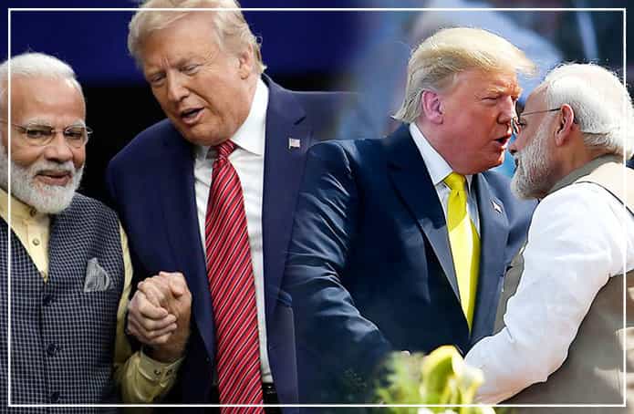 reason behind the tie color of trump before india visit